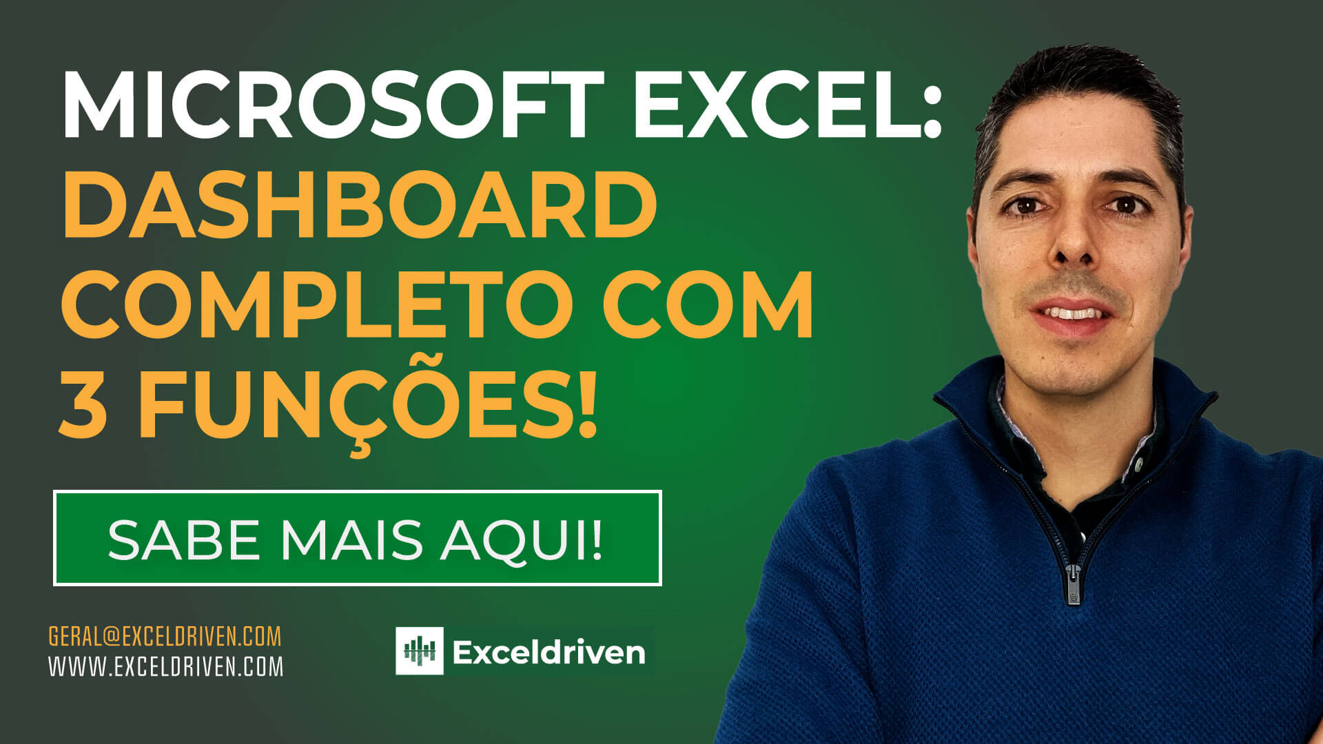 Microsoft Excel: Dashboard completo com 3 Funções!