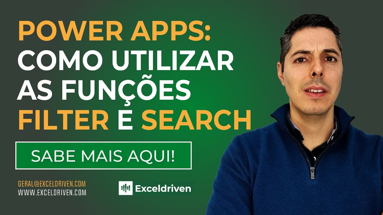 Funções Essenciais: FILTER e SEARCH no Power Apps