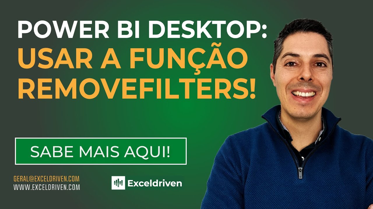 Como usar a função REMOVEFILTERS e CALCULATE em DAX