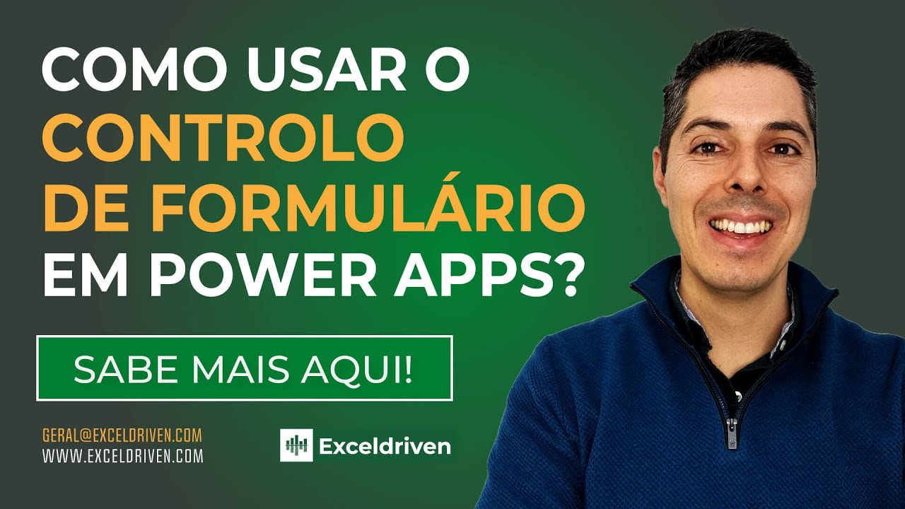 Criar Formulários em Power Apps em 20 minutos!