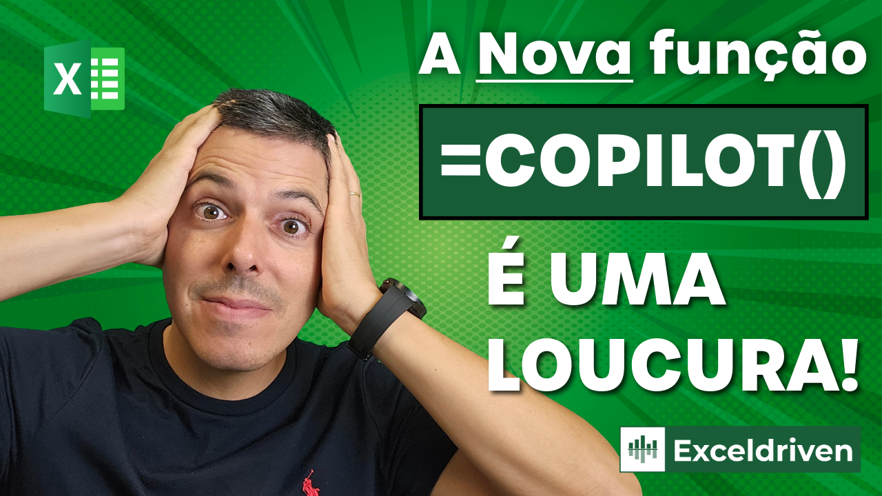Função COPILOT o poder da AI numa célula do Excel
