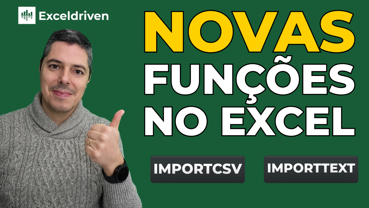 Aprende a Usar IMPORTTEXT e IMPORTCSV no Excel